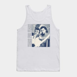 Tears For Fears • • Retro Style Aesthetic Design Tank Top